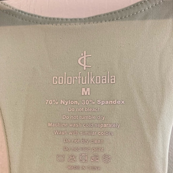 Colorfulkoala sports bra mint green - Picture 6 of 6